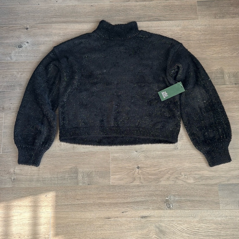 New wild fable sweater with metallic